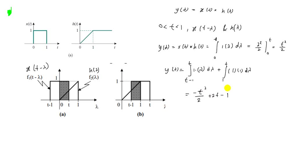 SOLVED: Convolution in the frequency domain. Demonstrate that Yu=X0 ·Hu ...