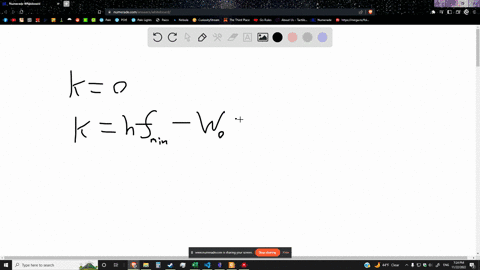i-what-minimum-frequency-of-light-is-needed-to-eject-electrons-from-a-metal-whose-work-function-is-4