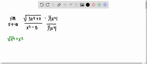 find-the-limits-lim-_x-rightarrow-infty-fracsqrt3-x4xx2-8