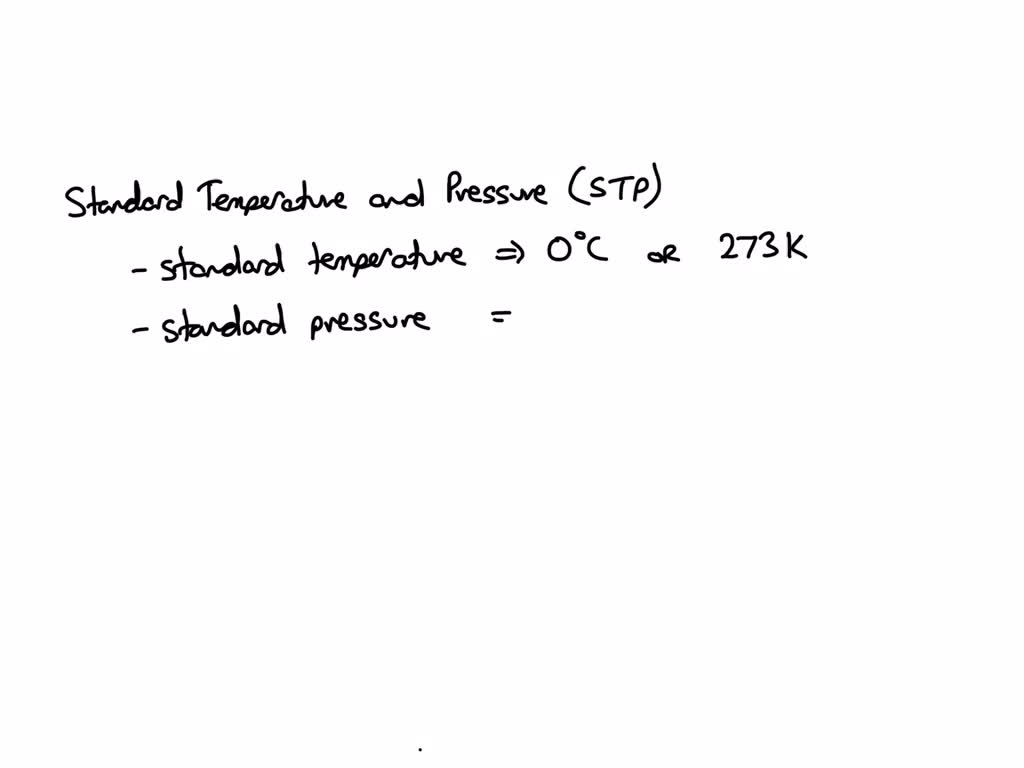 What is the volume of an ideal gas at STP and at SATP? What is the main ...