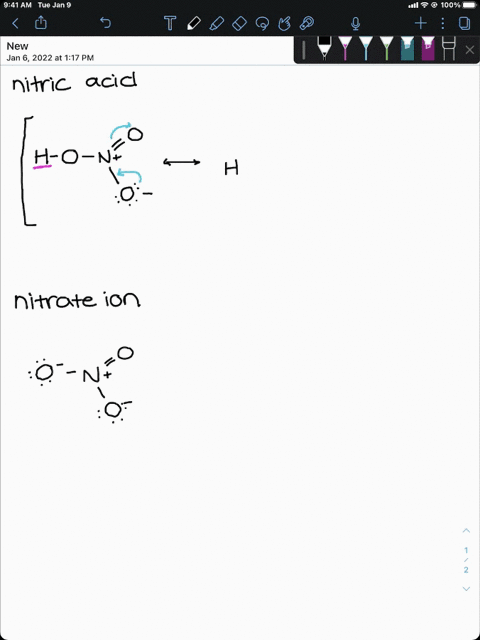 these-have-two-or-more-resonance-structures-write-all-the-resonance-structures-for-each-a-nitric-a-2