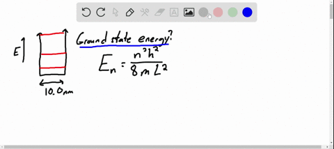 determine-the-ground-state-energy-for-an-electron-in-an-infinite-square-well-of-width-100-mathrmnm-2