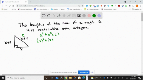 solve-each-problem-the-lengths-of-the-sides-of-a-right-triangle-are-consecutive-even-integers-find-t