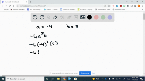 evaluate-each-expression-for-a-4-and-b5-6-a3-b