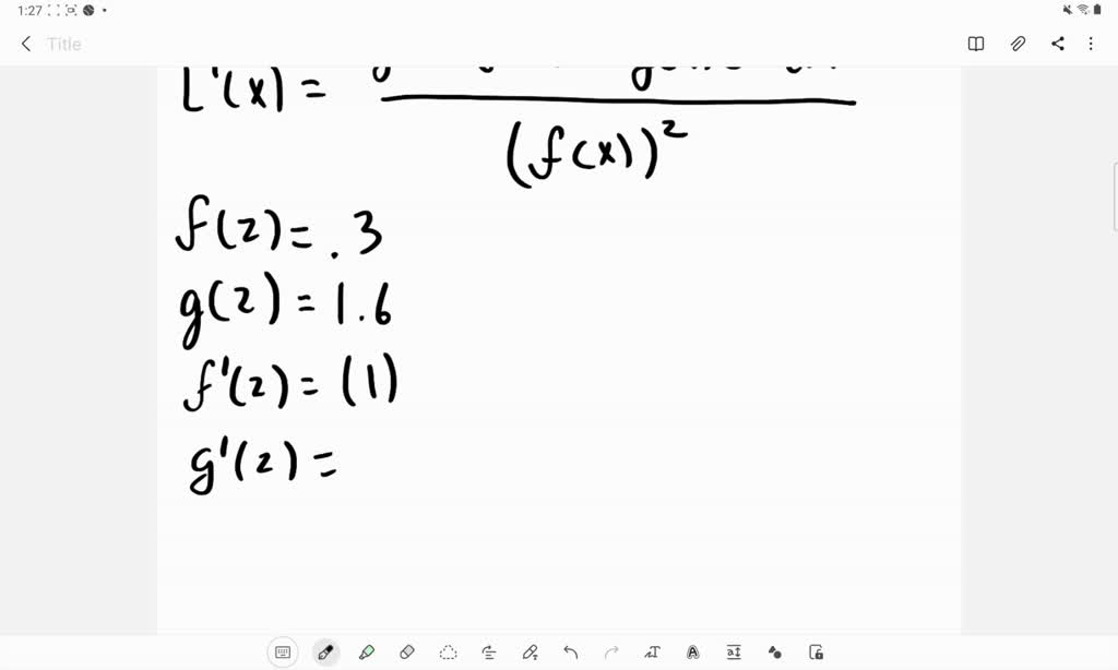 SOLVEDLet h(x)=f(x) \cdot g(x), and k(x)= f(x) / g(x), and l(x)=g(x