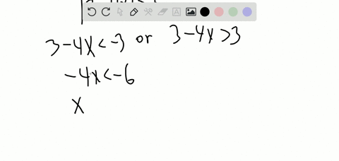 solve-the-given-inequalities-graph-each-solution-3-4-x3