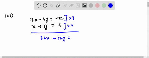 use-linear-combinations-to-solve-the-system-review-73-beginaligned12-x-4-y-32x3-y4endaligned