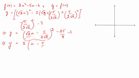 SOLVED:a) Find the vertex. b) Find the axis of symmetry. c) Determine ...
