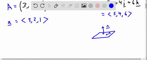 find-an-equation-of-the-plane-the-plane-through-the-point-321-and-with-normal-vector-5-mathbfi4-math