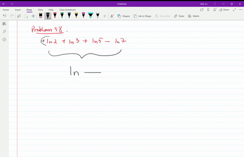 rewrite-each-expression-as-a-single-logarithm-ln-2ln-3ln-5-ln-7