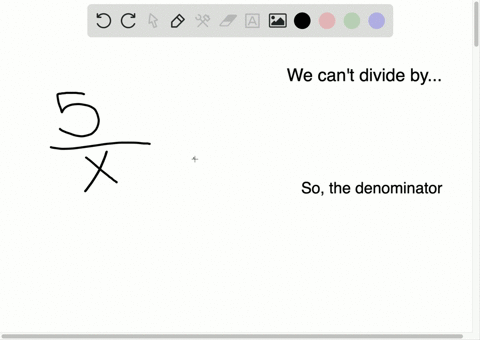 state-any-real-numbers-that-must-be-excluded-from-the-domain-of-each-rational-expression-frac5x