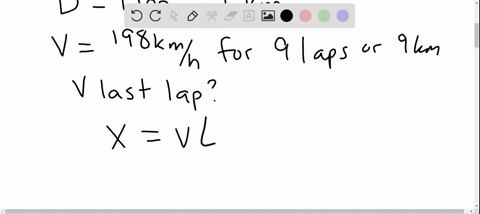 a-race-car-driver-must-average-2000-mathrmkm-mathrmh-over-the-course-of-a-time-trial-lasting-ten-lap