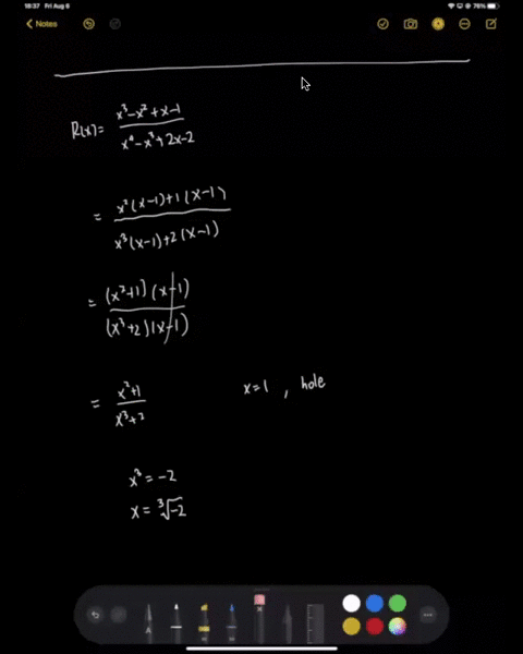 determine-where-each-rational-function-is-undefined-determine-whether-an-asymptote-or-a-hole-appears