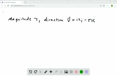 find-a-vector-of-magnitude-7-in-the-direction-of-mathbfv12-mathbfi-5-mathbfk-3