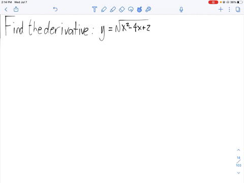 find-the-derivative-of-the-function-fxsqrtx2-4-x2