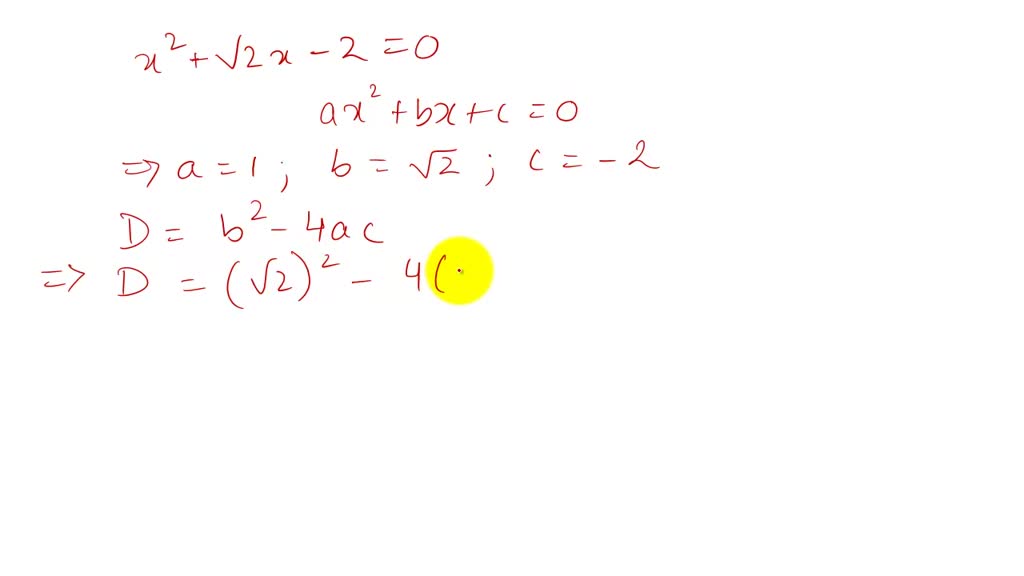 SOLVED:In Problems 73-78, use the discriminant determine whether each ...