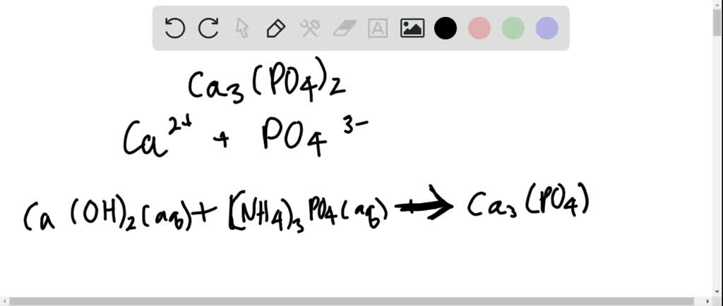 example of precipitate equation