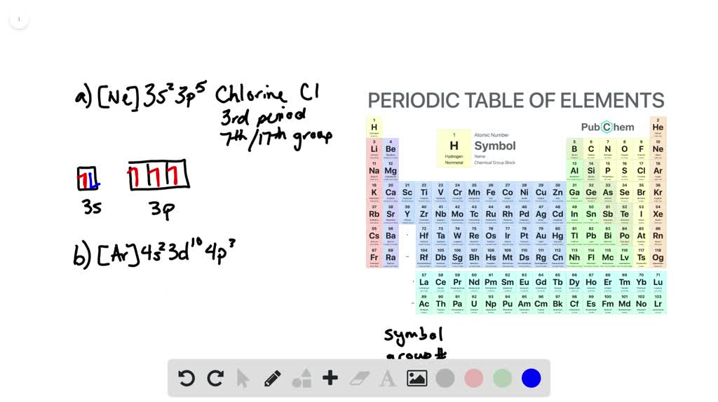 SOLVED:Draw the partial (valence-level) orbital diagram, and write the ...