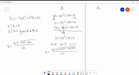 solve-an-object-is-thrown-upward-from-a-height-of-24-mathrmft-the-height-h-of-the-object-in-feet-t-s