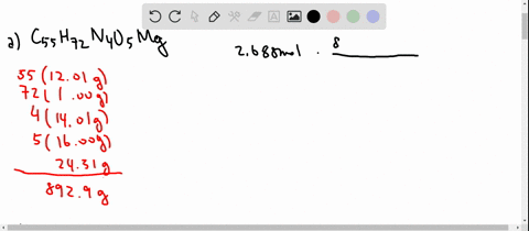 calculate-the-mass-in-grams-of-2688-mathrmmol-of-a-chlorophyll-mathrmc_55-mathrmh_72-mathrmn_4-mathr