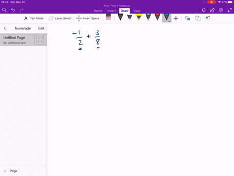 find-each-sum-or-difference-write-in-simplest-form-frac12frac38