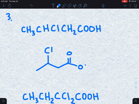 which-of-the-following-carboxylic-acids-will-be-the-most-acidic-a-ch_3chclch_2cooh-b-ch_3ch_2ccl_2co