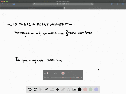 how-is-the-separation-of-ownership-from-control-related-to-the-principal-agent-problem