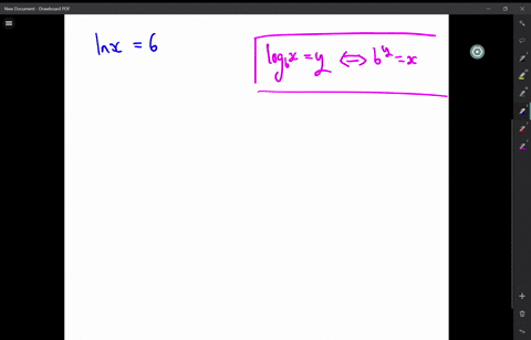 SOLVED:Solve each logarithmic equation. Use the definition of logarithm ...