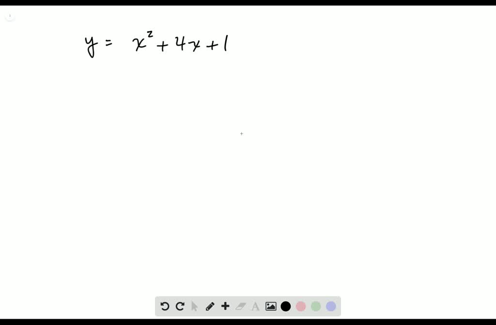 what is the vertex form of the equation y=x2 4x-3