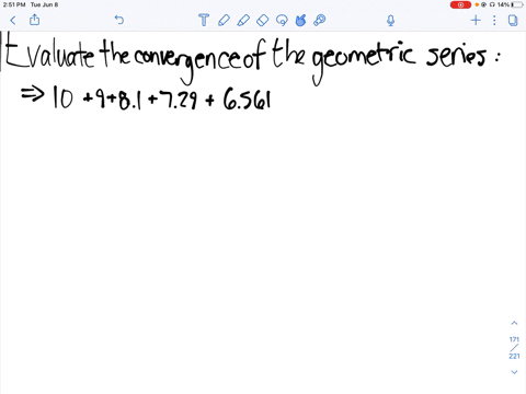 test-each-of-the-given-geometric-series-for-convergence-or-divergence-find-the-sum-of-each-series-12