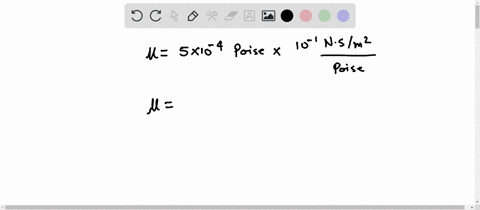 The kinematic viscosity and specific gravity of a liquid are 3.5 ×10^-4 ...