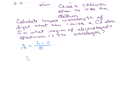an-energy-of-33-times-10-19-mathrmj-atom-is-required-to-cause-a-cesium-atom-on-a-metal-surface-to-lo