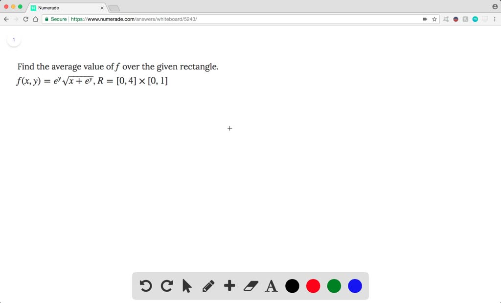 Solved Find The Average Value Of F Over The Given