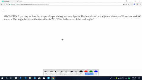 geometry-a-parking-lot-has-the-shape-of-a-parallelogram-see-figure-the-lengths-of-two-adjacent-sides