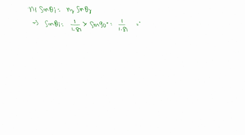 in-fig-33-40-a-ray-of-light-is-perpendicular-to-the-face-a-b-of-a-glass-prism-n181-find-the-largest-