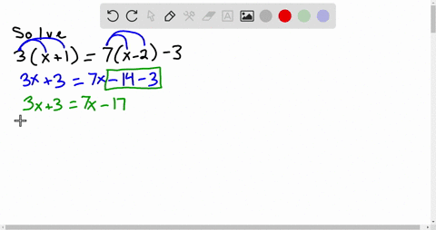 SOLVED:Solve each equation. Be sure to check your proposed solution by ...