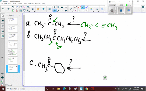 which-alkyne-would-be-the-best-reagent-to-use-for-the-synthesis-of-each-of-the-following-ketones