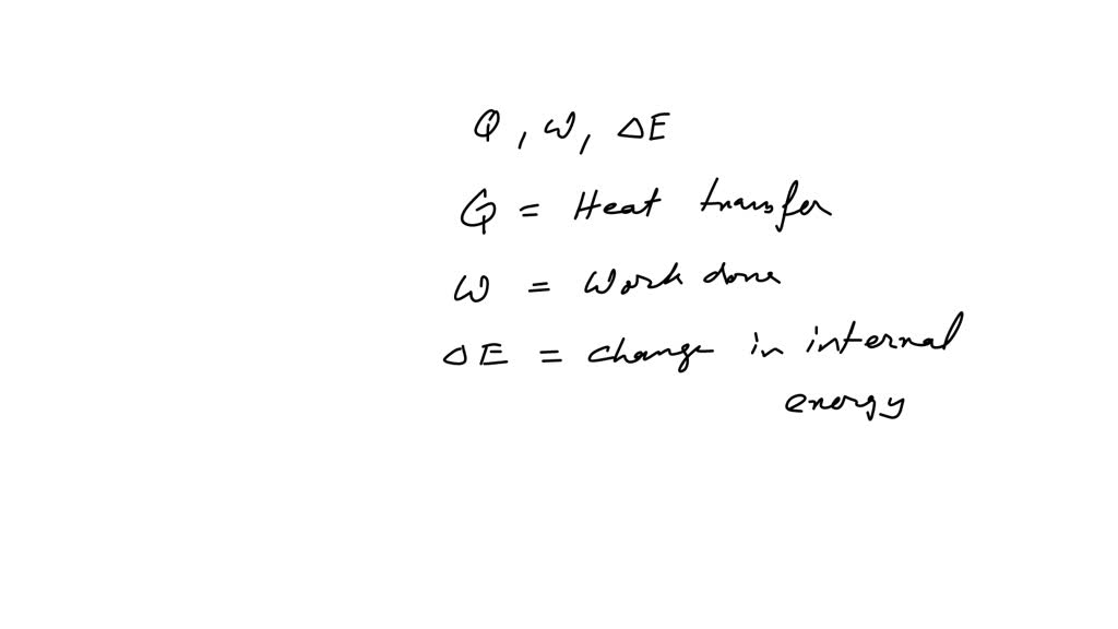 SOLVED:Which of the physical quantities, Q, W, or ΔE, is zero in an ...