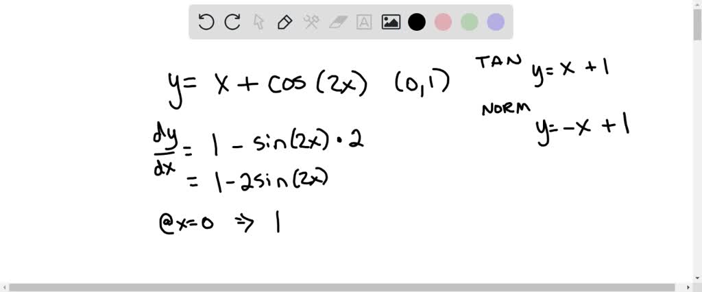 Find the equation of the tangent, normal and lengths of tangent, normal ...