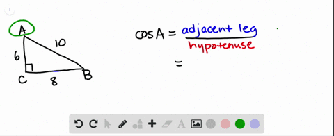 find-each-trigonometric-ratio-for-angle-a-in-the-triangle-at-the-right-triangle-not-copy-cos-a