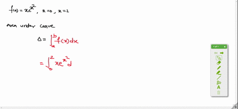 find-the-exact-area-under-fxx-ex2-between-x0-and-x2-3