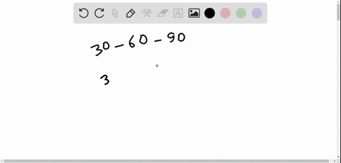 find-the-remaining-sides-of-a-30circ-60circ-90circ-triangle-if-the-shortest-side-is-3