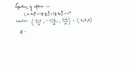 use-the-midpoint-formula-to-find-the-equations-of-the-spheres-the-sphere-in-which-the-segment-with-e