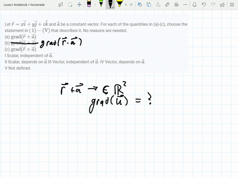 let-vecrx-veciy-vecjz-veck-and-veca-be-a-constant-vector-for-each-of-the-quantities-in-a-c-choose-th