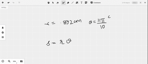find-the-length-to-three-significant-digits-of-each-arc-intercepted-by-a-central-angle-theta-in-a-10