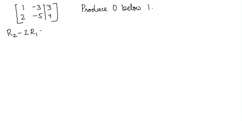 SOLVED:Use the matrix features on a graphing calculator to express each ...