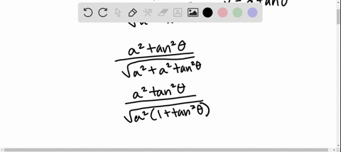 make-the-trigonometric-substitution-xa-tan-theta-quad-text-for-pi-2thetapi-2-text-and-a0-simplify--7