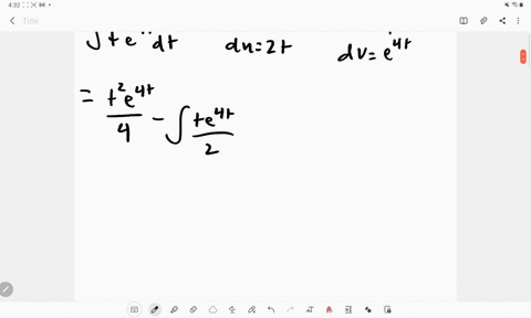 using-integration-by-parts-int-t2-e4-t-d-t