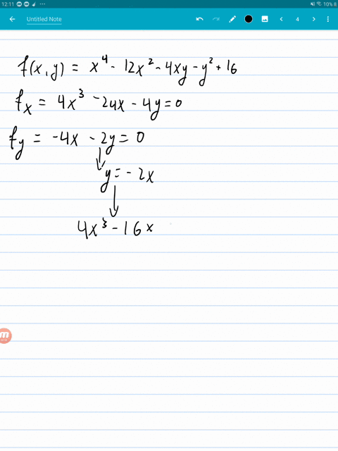 find-all-points-x-y-where-fx-y-has-a-possible-relative-maximum-or-minimum-then-use-the-second-der-11