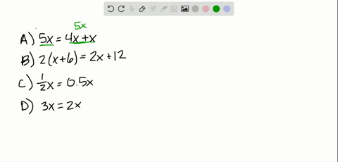 which-equation-does-not-have-all-real-numbers-as-its-solution-set-a-5-x4-xx-b-2x62-x12-quad-c-frac12